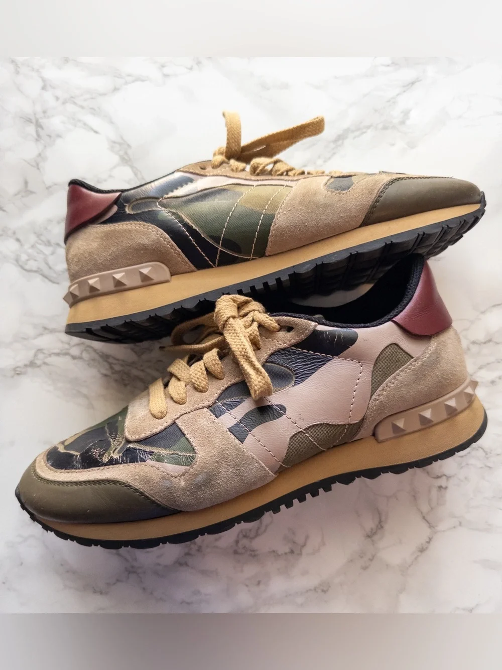 Valentino Garavani Camouflage Runrocker sneakers EU 40